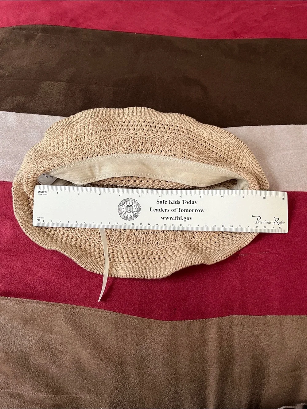 Woven Bucket Hat - Beige